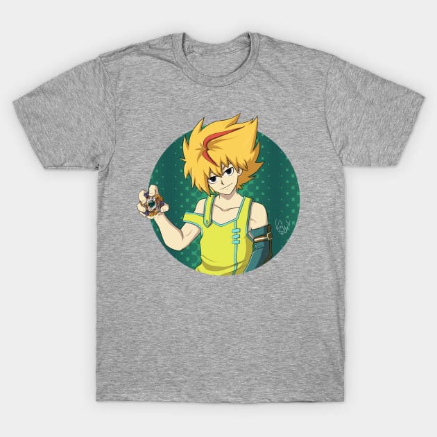 Free de la Hoya from Beyblade Burst Turbo / Super Z T-Shirt by Kaw_Dev